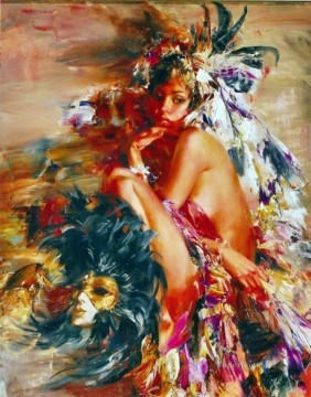 Pretty Woman ISny 12 Impresionista Pinturas al óleo